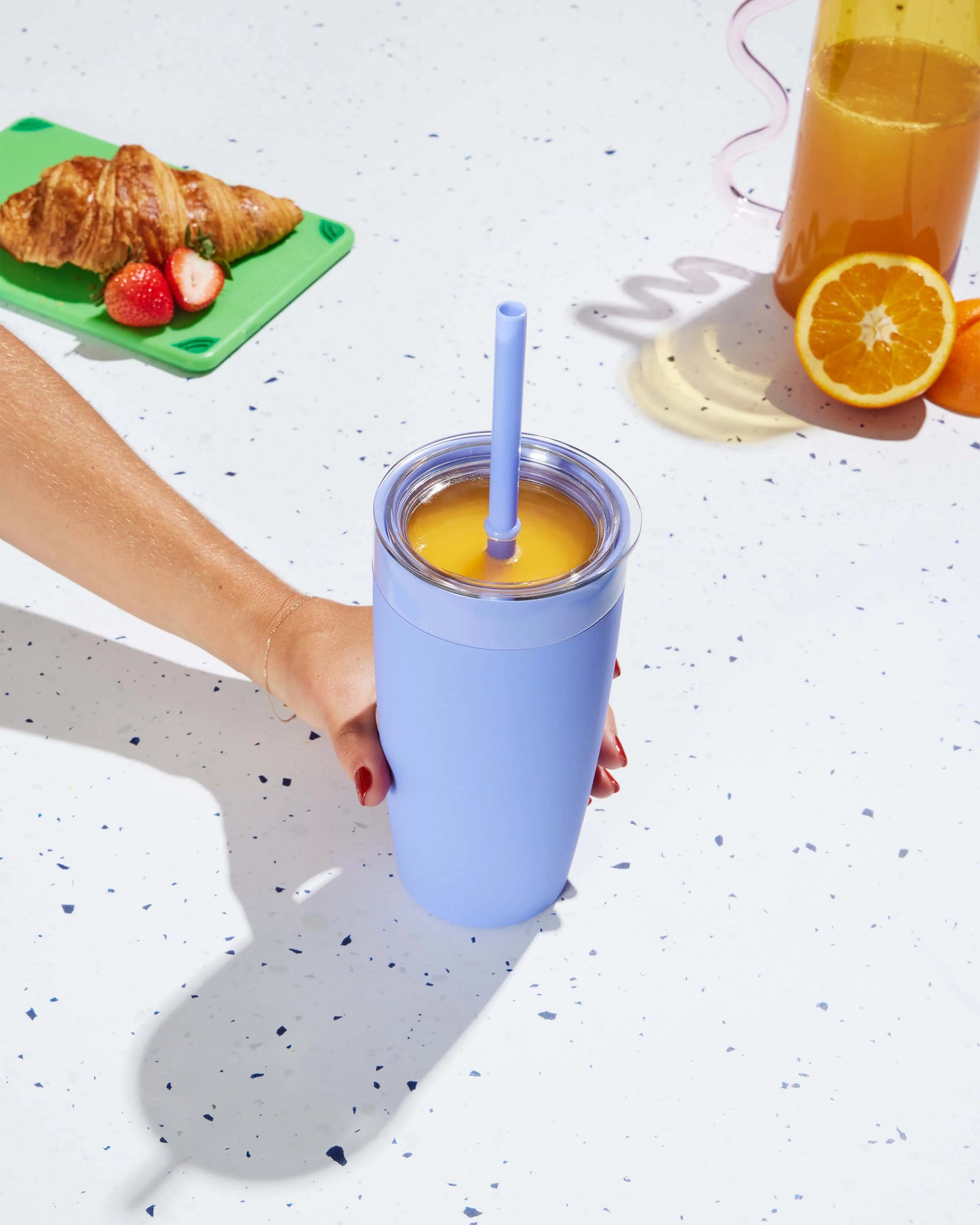 Straw Tumbler Lid