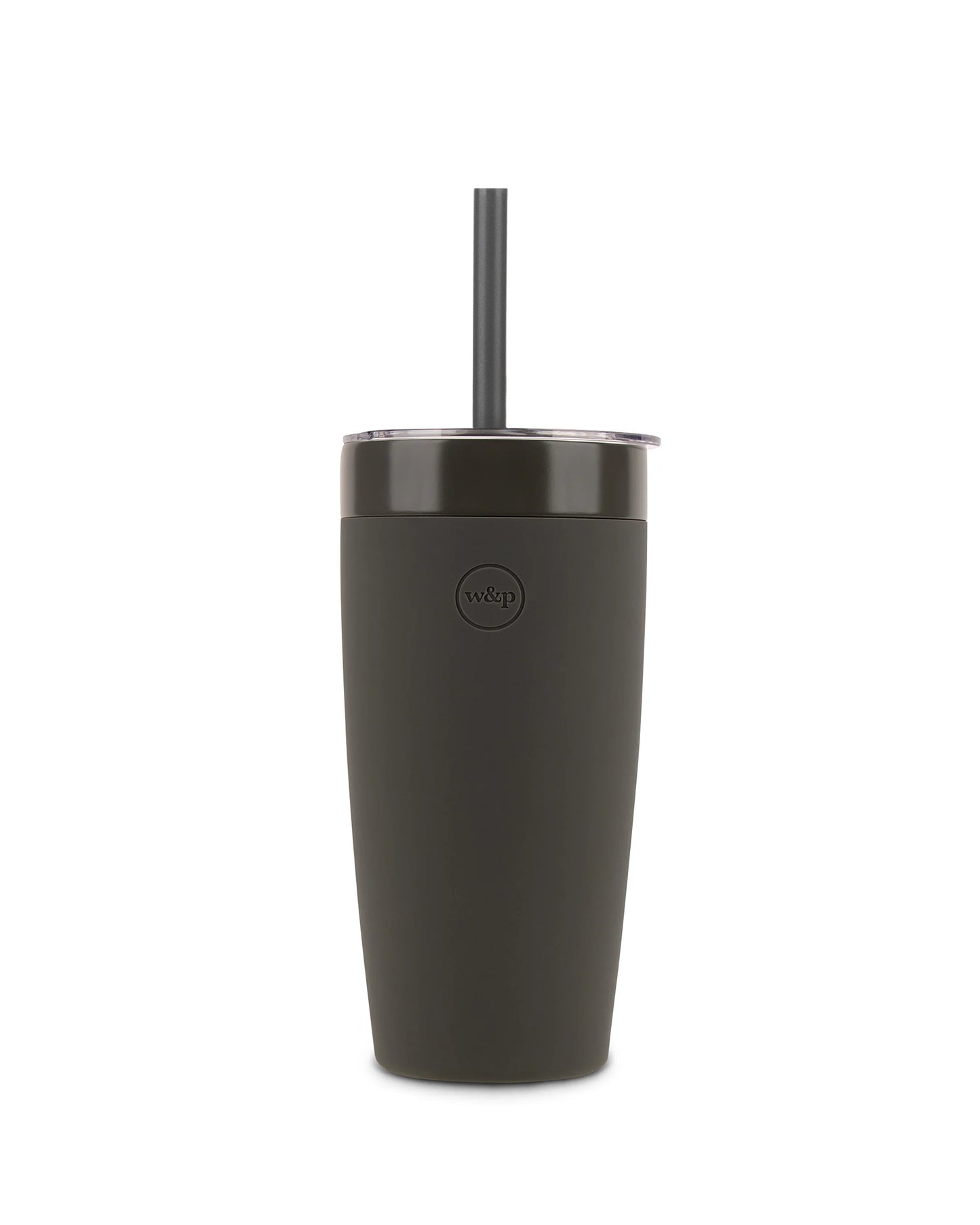 Insulated Tumbler With Straw Lid