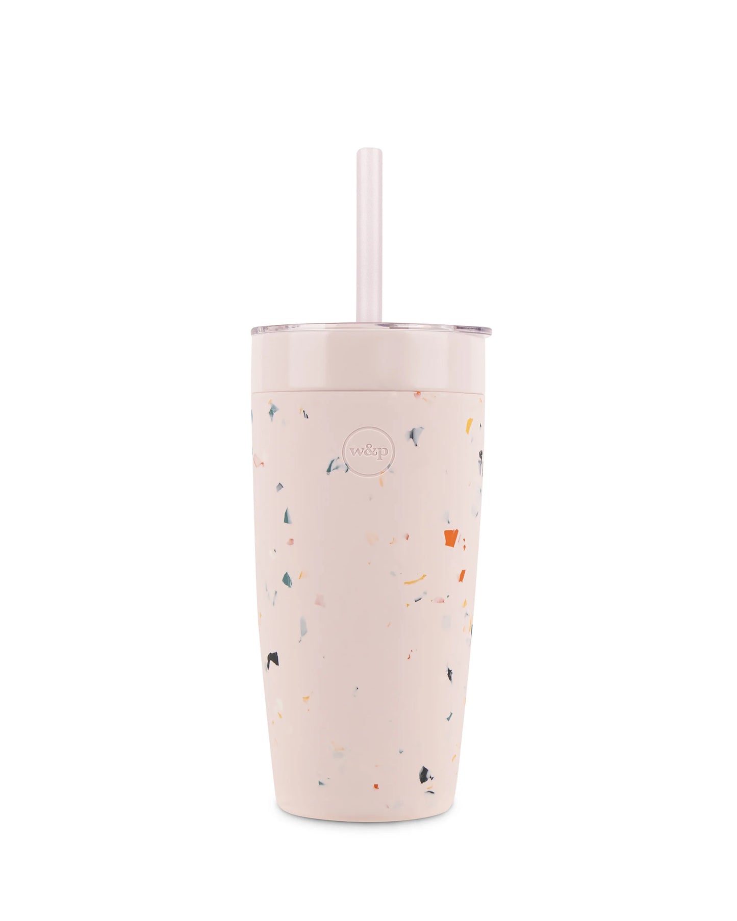 Insulated Tumbler With Straw Lid