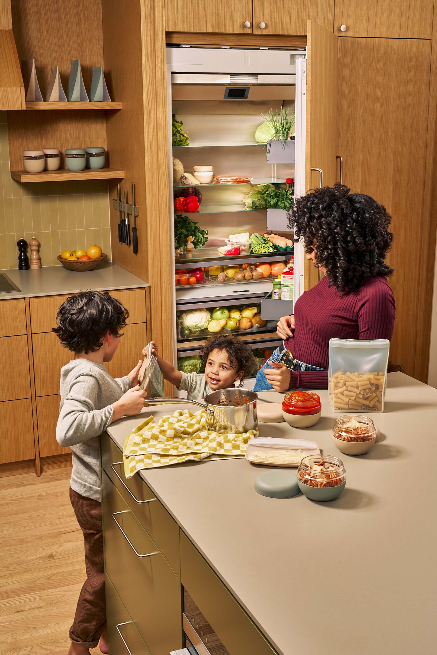Clean Kitchen Storage Set