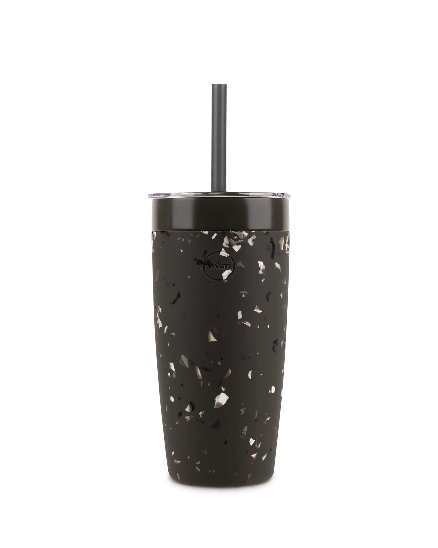 Insulated Tumbler With Straw Lid
