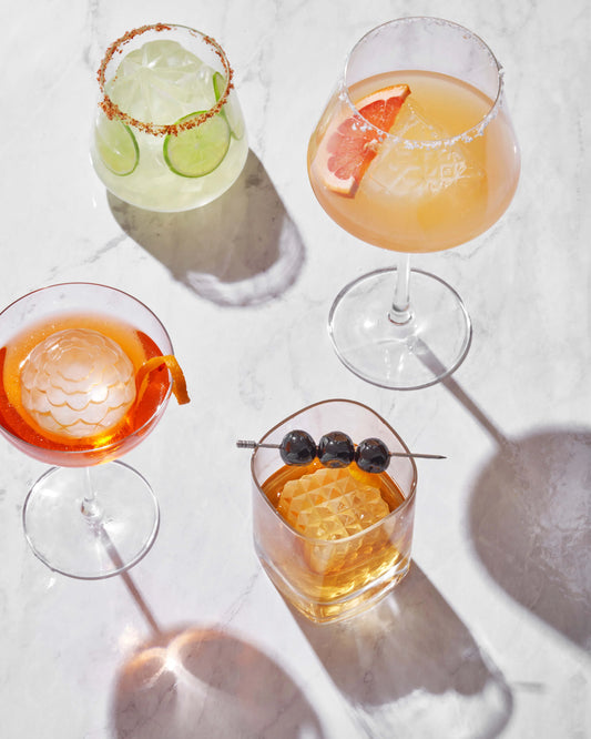 Cocktail Ice Tray Set